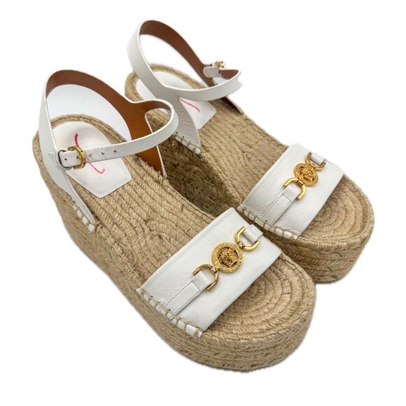 Versace Shoes - Versace Women's Medusa Espadrille Wedge Sandals
